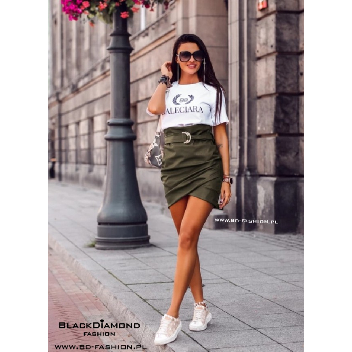 SPÓDNICZKA CARLA KHAKI