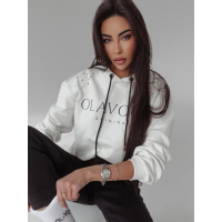 BLUZA BAWEŁNIANA OVERSIZE FARGO ECRU