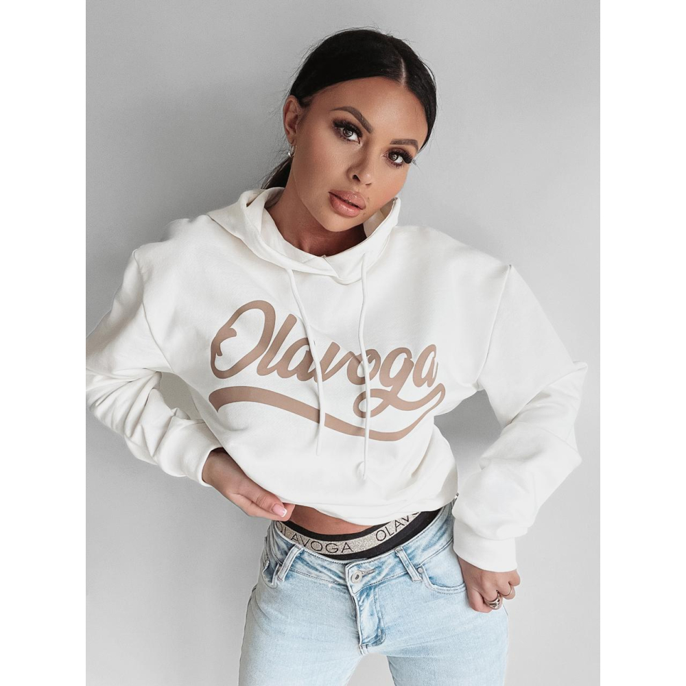 BLUZA BAWEŁNIANA OVERSIZE INGA ECRU