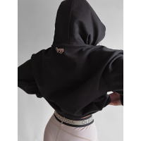 BLUZA BAWEŁNIANA OVERSIZE INGA BLACK