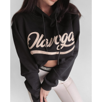 BLUZA BAWEŁNIANA OVERSIZE INGA BLACK