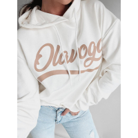 BLUZA BAWEŁNIANA OVERSIZE INGA ECRU