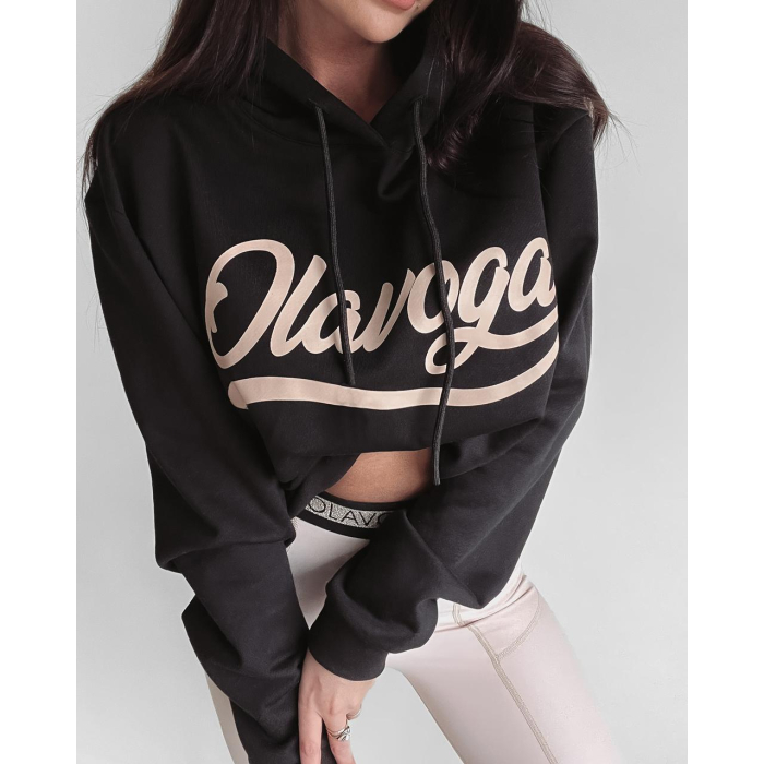 BLUZA BAWEŁNIANA OVERSIZE INGA BLACK