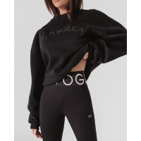 BLUZA BAWEŁNIANA OVERSIZE VANI BLACK