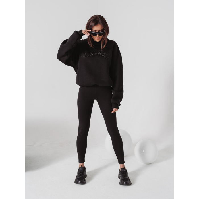BLUZA BAWEŁNIANA OVERSIZE VANI BLACK