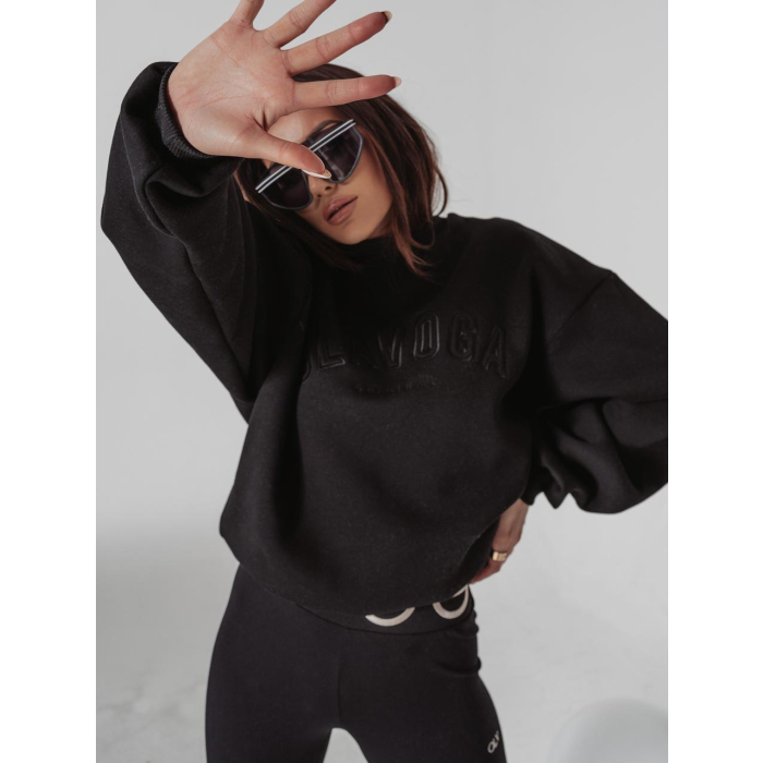 BLUZA BAWEŁNIANA OVERSIZE VANI BLACK