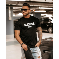 BLUZKA T-SHIRT MĘSKI LOGAN BLACK