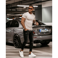BLUZKA T-SHIRT MĘSKI MANUS BEŻ