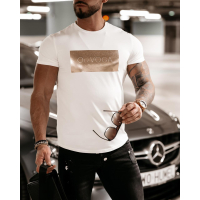 BLUZKA T-SHIRT MĘSKI MARTIN ECRU
