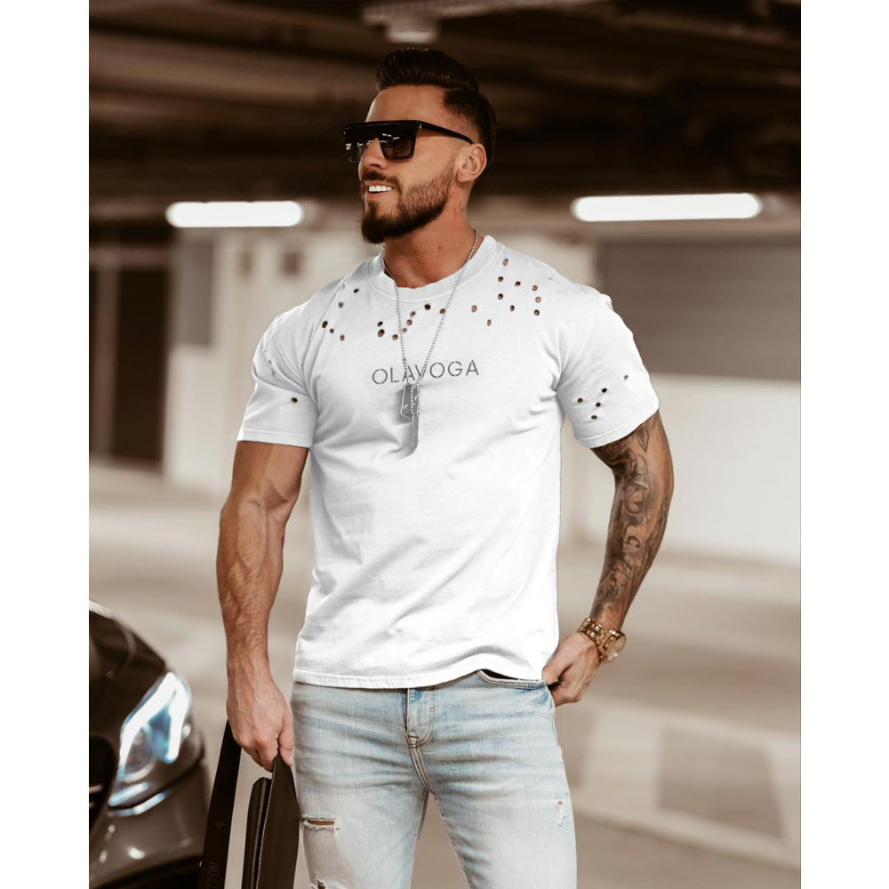 BLUZKA T-SHIRT NOEL ECRU