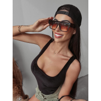 BODY PRĄŻKOWANE BOKSERKA POPPY BLACK