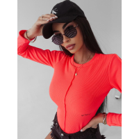 BODY PRĄŻKOWANE JASMINE NEON PINK