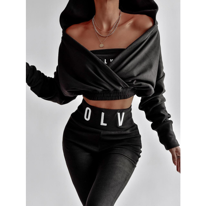 KOMPLET DRES 3-CZĘŚCIOWY MOCCIA BLACK