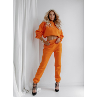 KOMPLET DRES BAWEŁNIANY CAREN MANGO ORANGE