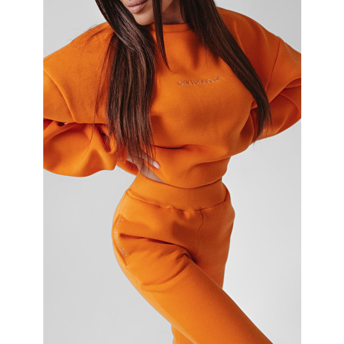 KOMPLET DRES BAWEŁNIANY CAREN MANGO ORANGE