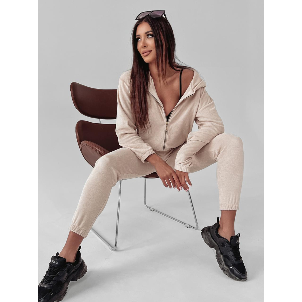 KOMPLET DRES JANET BEŻ