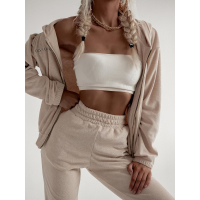 KOMPLET DRES JANET BEŻ