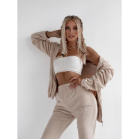 KOMPLET DRES JANET BEŻ