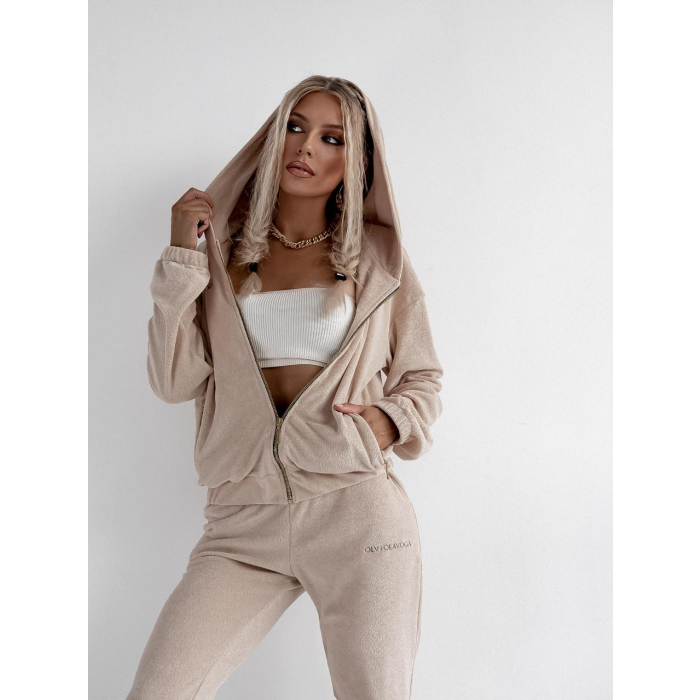 KOMPLET DRES JANET BEŻ