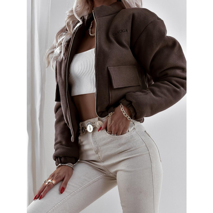 KURTKA BOMBERKA SHANDY BROWN
