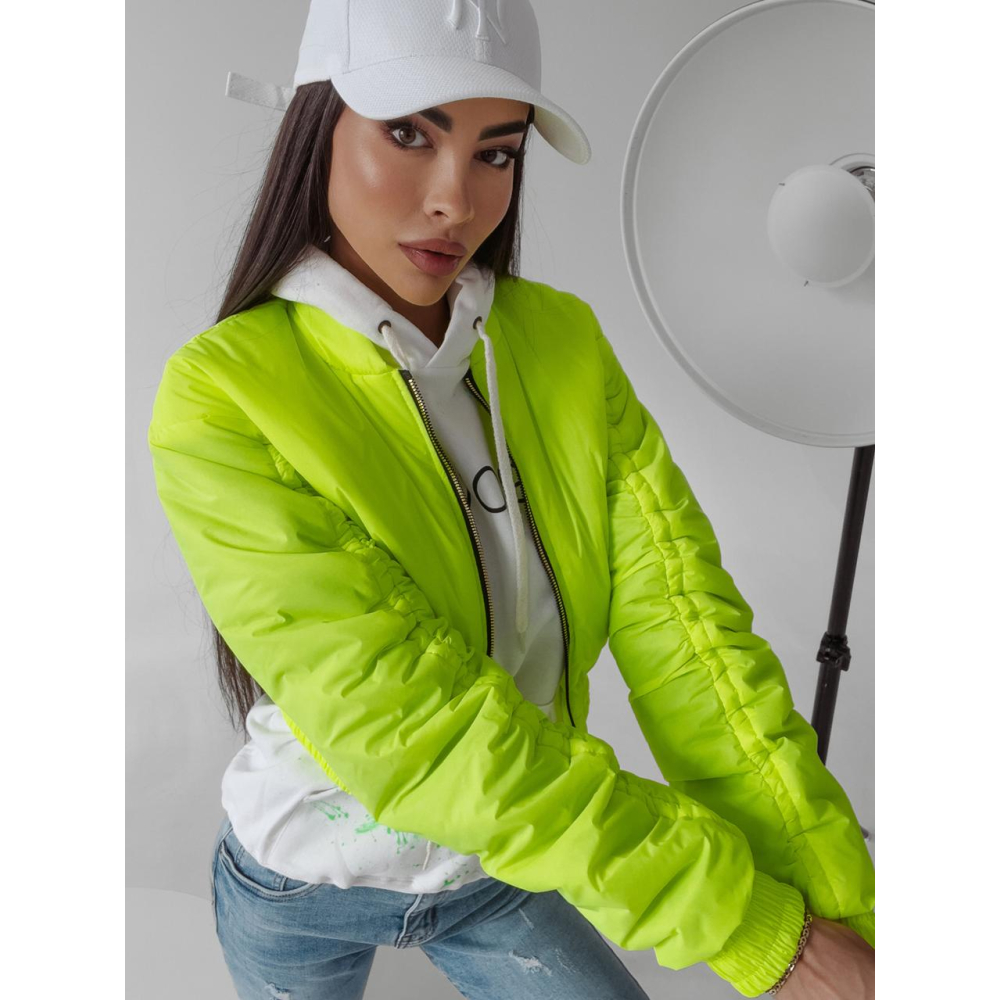 KURTKA BOMBERKA EMILY NEON LIME