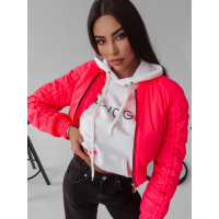 KURTKA BOMBERKA EMILY NEON PINK