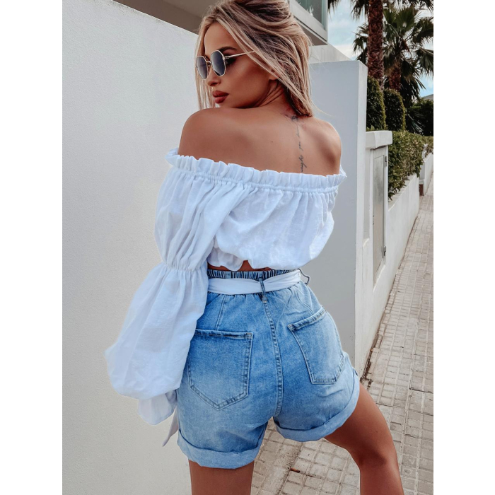 SPODENKI JEANSOWE HEIDI BLUE