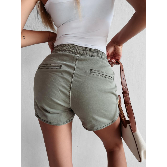 SPODENKI KRÓTKIE BELLE KHAKI