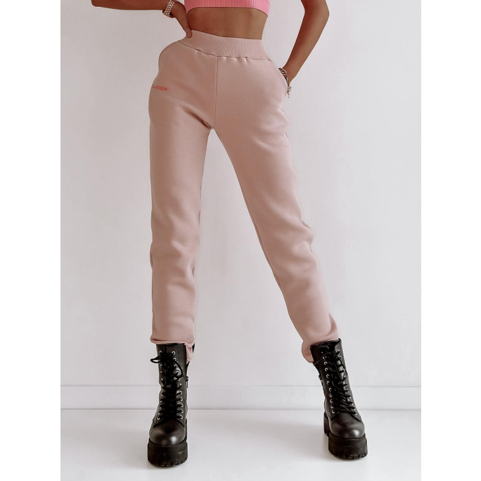 SPODNIE BAWEŁNIANE BORNEO PINK