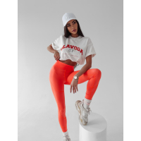 SPODNIE LEGGINSY HOSTE NEON ORANGE