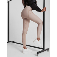 SPODNIE LEGGINSY LARISSA BEŻ
