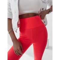 SPODNIE LEGGINSY PRĄŻKOWANE DEBRA NEON