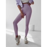 SPODNIE LEGGINSY PRĄŻKOWANE DEBRA LILA