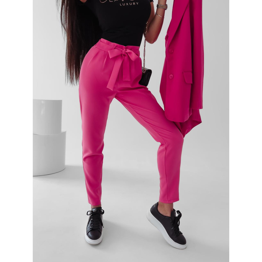 SPODNIE WIĄZANE NIGELLA NEON PINK