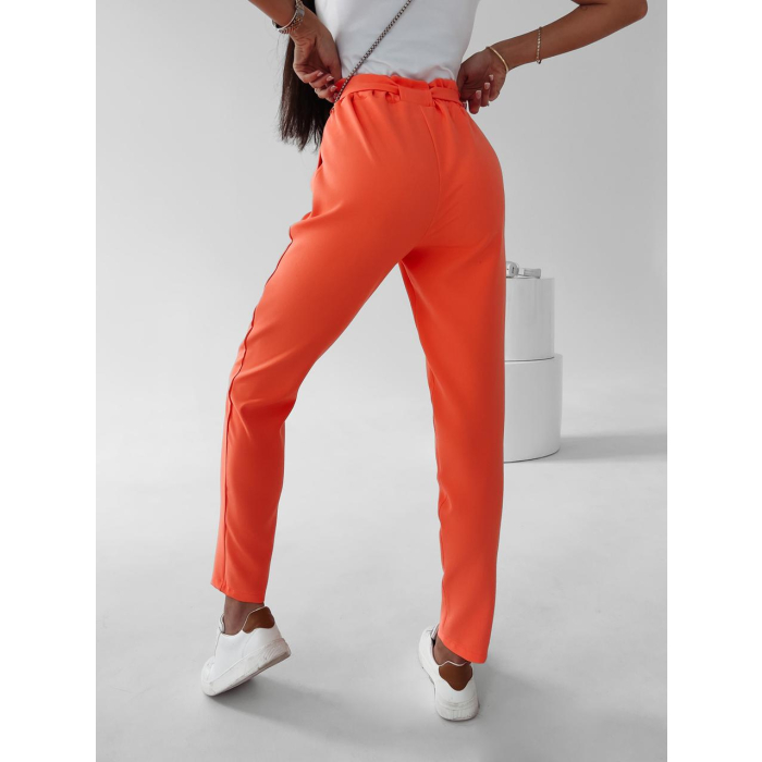 SPODNIE WIĄZANE NIGELLA NEON ORANGE