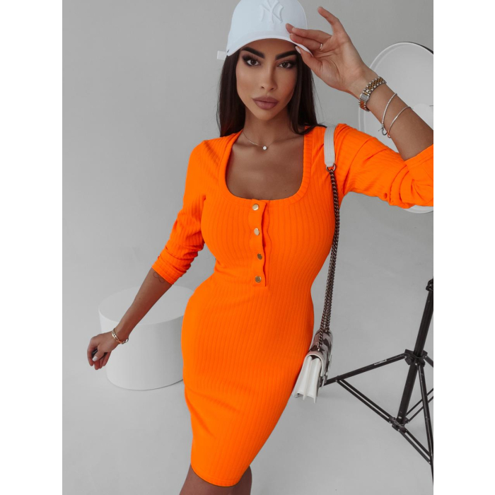 SUKIENKA MARIE NEON ORANGE
