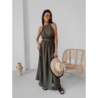 SUKIENKA MAXI GAJA KHAKI