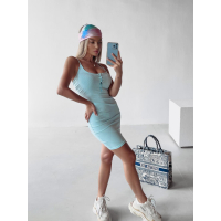 SUKIENKA Z GUZICZKAMI MELLA BLUE