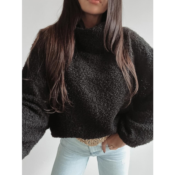SWETER OVERSIZE GERDA BLACK