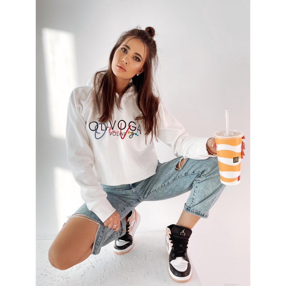 BLUZA COLORFUL ECRU