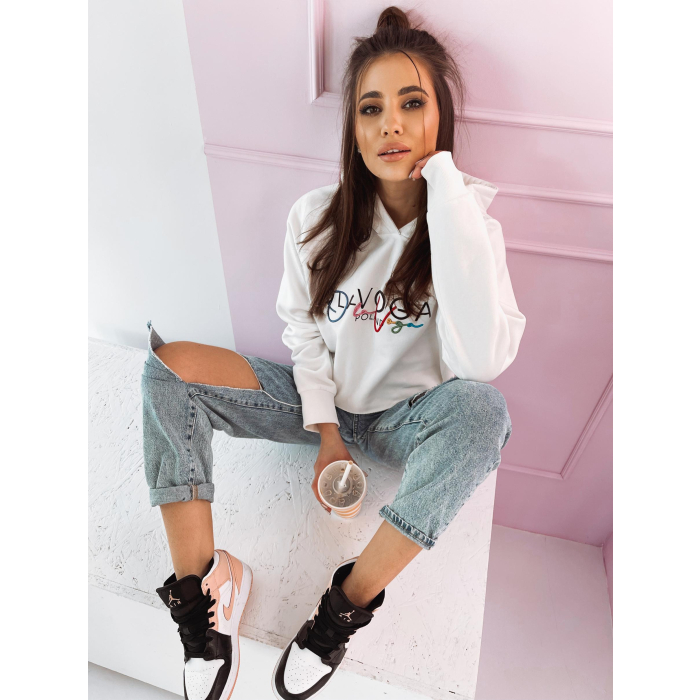 BLUZA COLORFUL ECRU