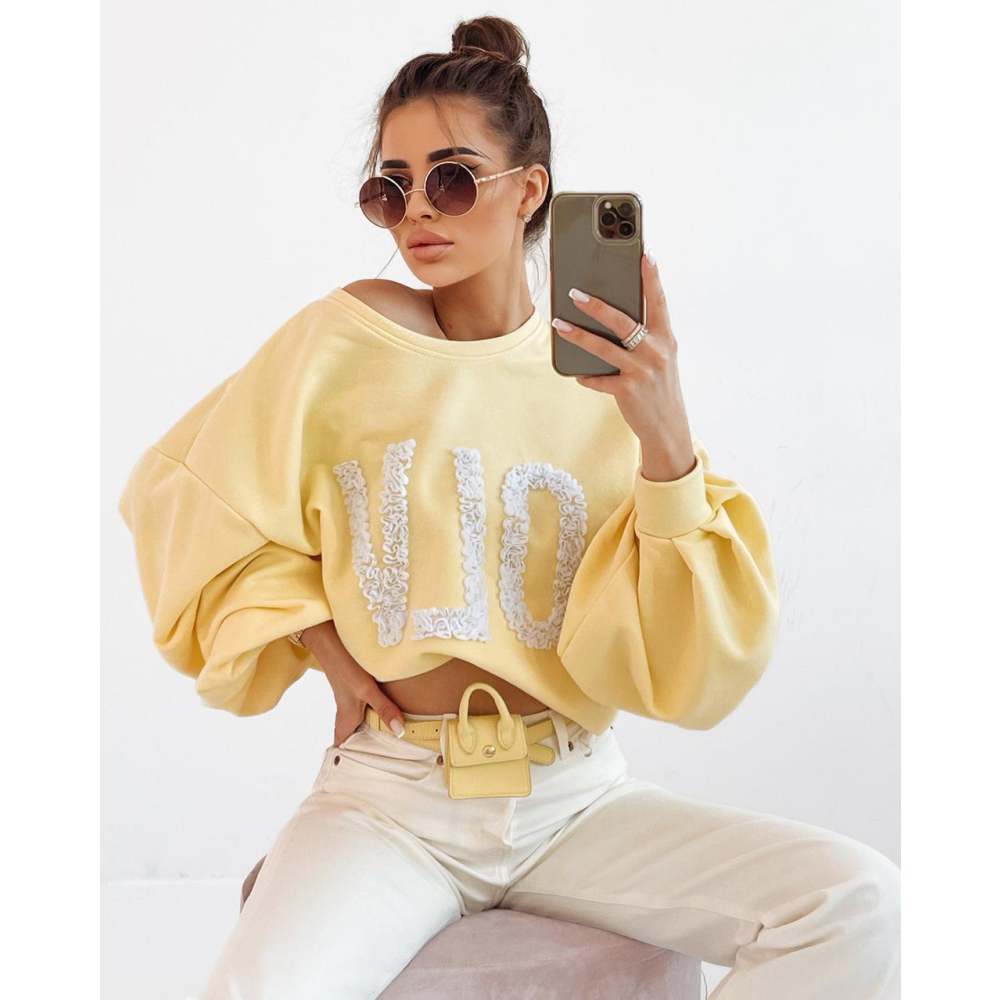 BLUZA FLOWER YELLOW