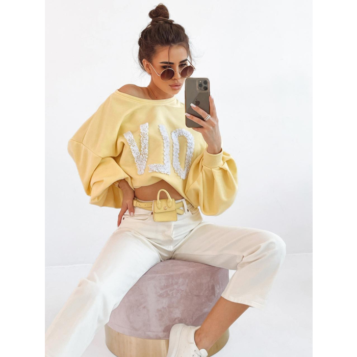 BLUZA FLOWER YELLOW