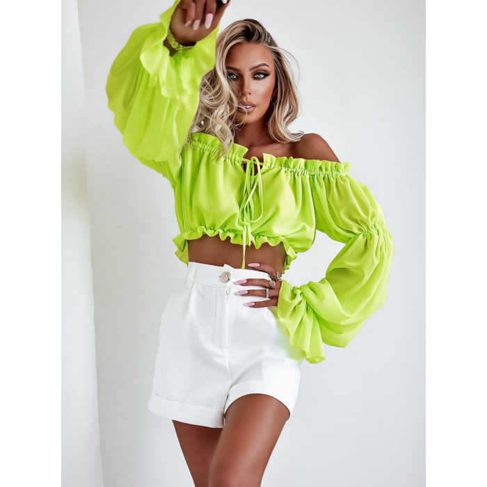 BLUZKA ROMANTIC STYLE LIMONKA