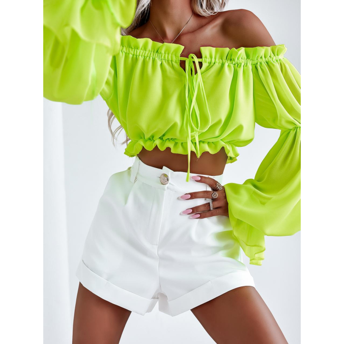 BLUZKA ROMANTIC STYLE LIMONKA