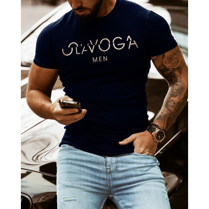 BLUZKA T-SHIRT NICE CUT GRANAT