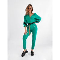 KOMBINEZON FANCY STRIPE GREEN