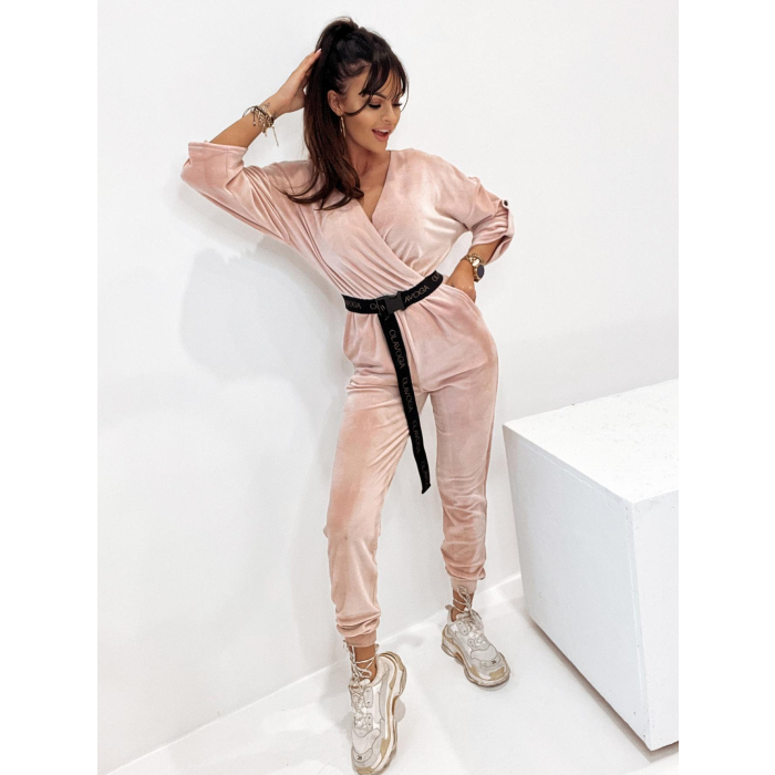 KOMBINEZON LOUIS DARK PINK