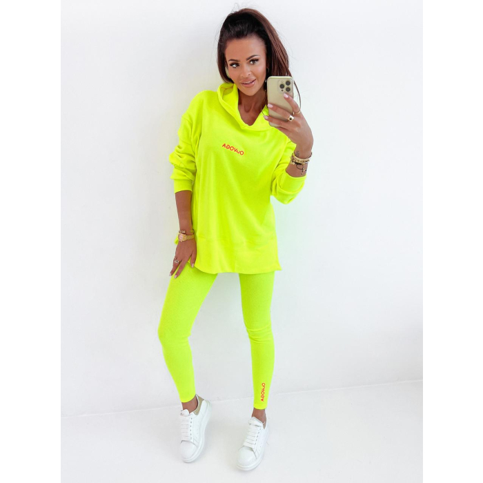 KOMPLET DRES AMBER LIME