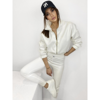 KOMPLET DRES CARMEN ECRU